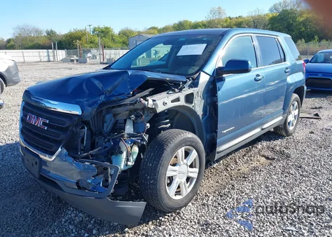 2016 GMC Terrain Sle-1 from USA, damaged, VIN 2GKALMEK7G6305210